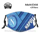 Дышащая Маска Наполи Fc с фильтром, итальянская, итальянская, Неаполь, Ssc, Гоморра, итальянская, американская, Napoletano Napoli