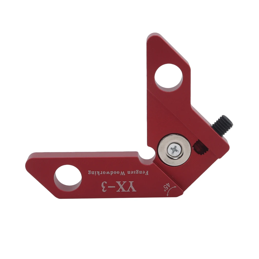 Деревообрабатывающий скрап красная шкала измерения разметочная линейка для