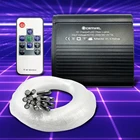 Светодиодный ные волоконно-оптические огни Светодиодный светодиодные Звездные огни, потолочные огни, Звездный двигатель, с поддержкой мерцания, звездного неба, оптический кабель