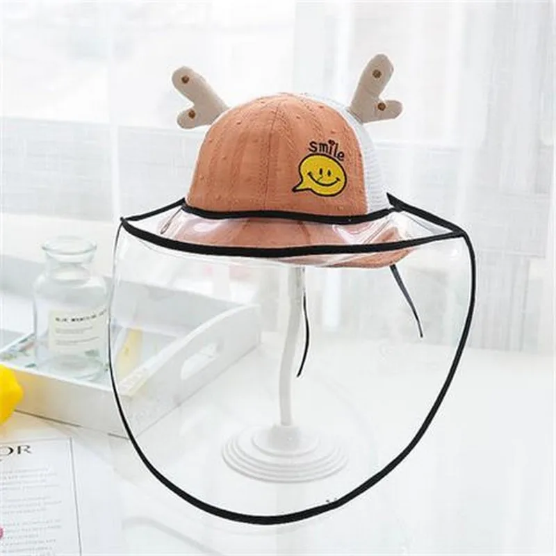 

Baby Hat summer thin baby fisherman's hat grid antifoam baby sun hat