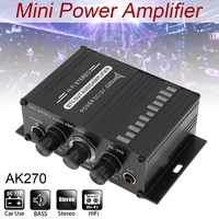 power amplifier audio karaoke home theater amplifier 2 channel class d amplifier usb sd aux input for car