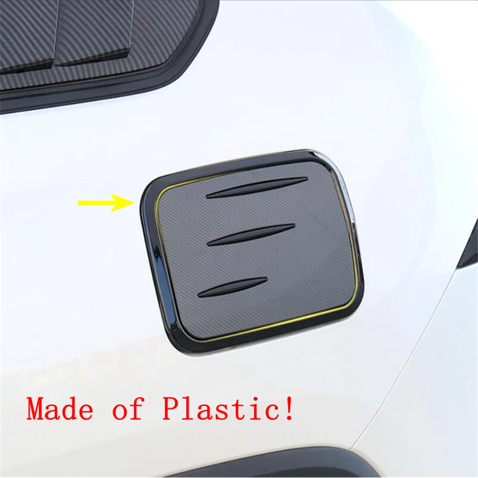 

Lapetus Oil / Gas / Tank Decoration Cover Trim Fit For TOYOTA RAV4 RAV 4 XA50 2019 2020 2021 Plastic Auto Accessories