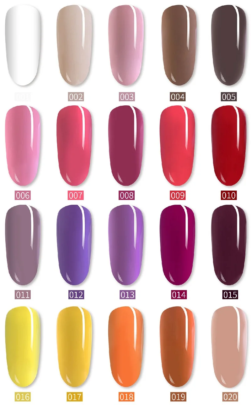 RS NAIL 40 цветов УФ-Гель-лак стойкий Гель-лак для нейл-арта Маникюр Esmalte Permanente замочить от 8 мл