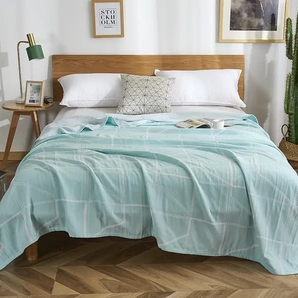 Новое одеяло из хлопка 150*200/200*230 см Покрывало Mantas Cobertor Aircondition покрывало одеяла Serape вязанное/полотенце одеяло - Цвет: 3D