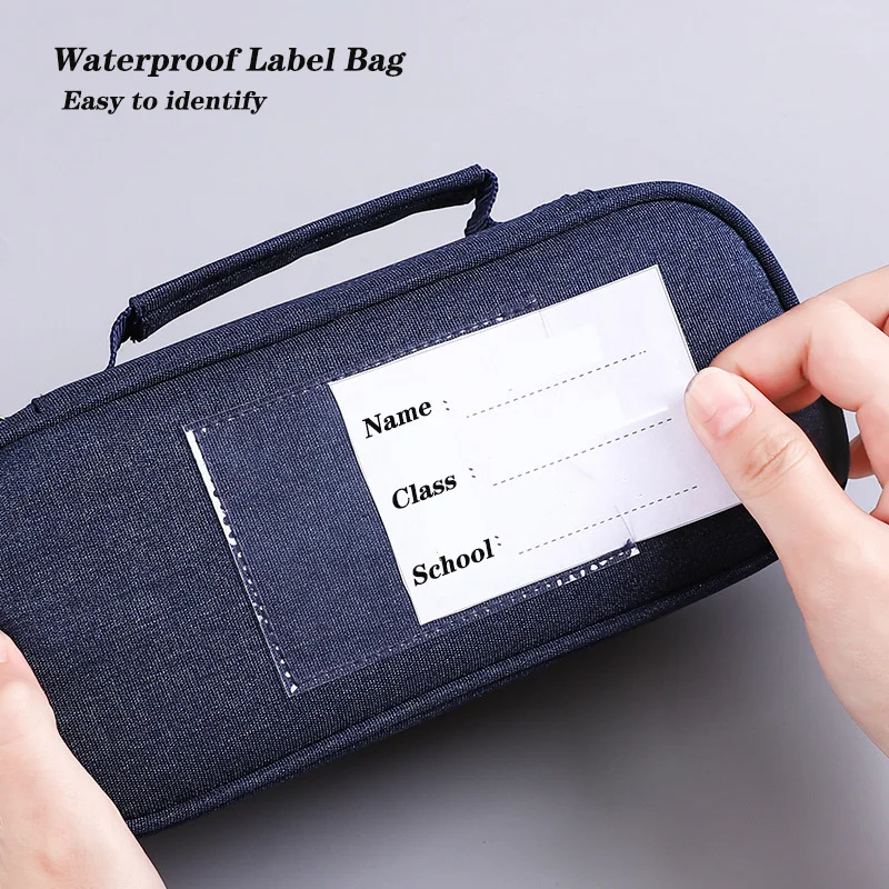 

Large Capacity Pencil Case Creative Can Write Draft Pen Bag School Pen Case Supplies Pencil Bag Pencils Pouch Stationery