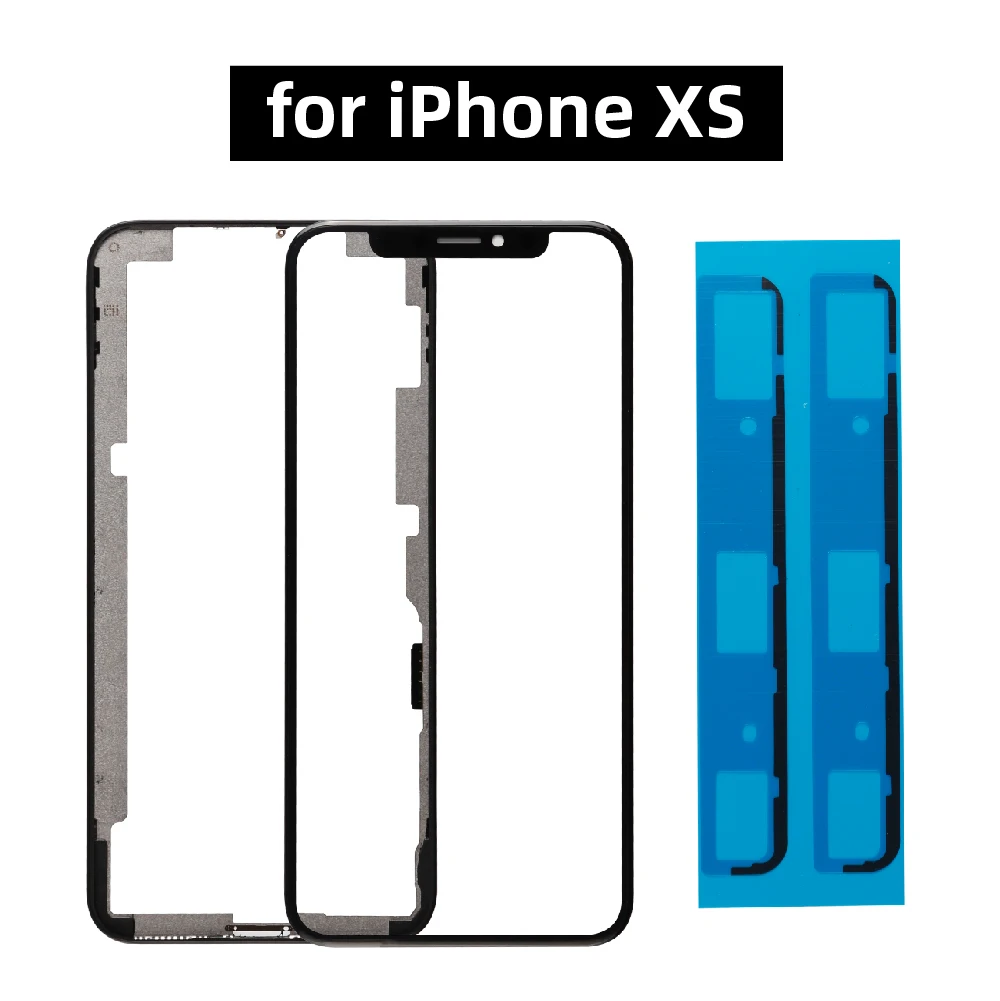5 шт. сменная Сенсорная панель FIXBULL для iPhone X Xr Xs Max с рамкой ока сенсорный экран