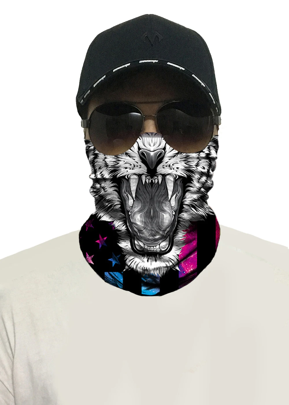 Новейшая модная 3D Рождественская маска на Хэллоуин Балаклава мотоцикл езда