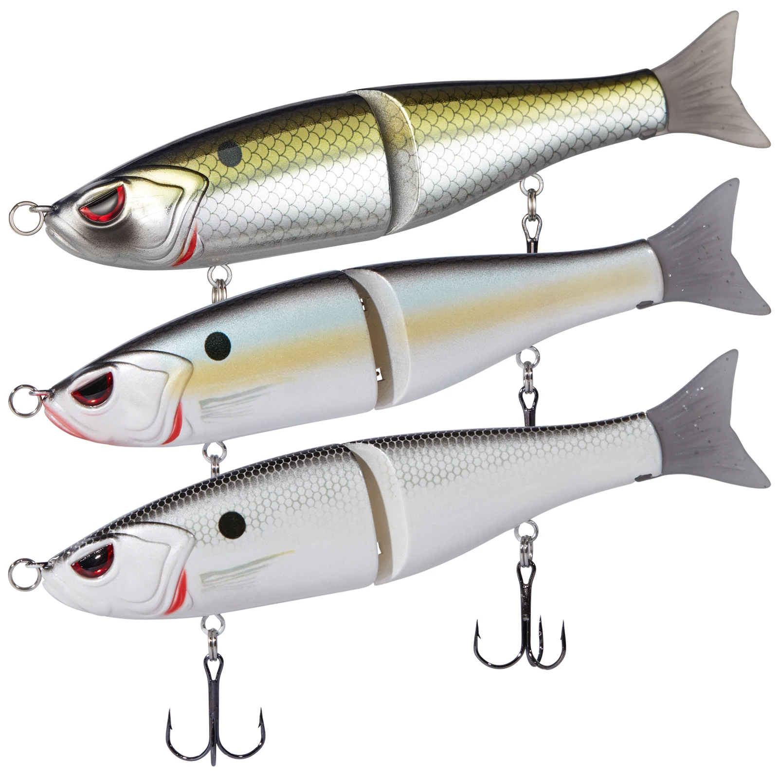 Bassdash Swimbaits форель щука скольжение приманки Minnow жесткие басы рыболовная приманка