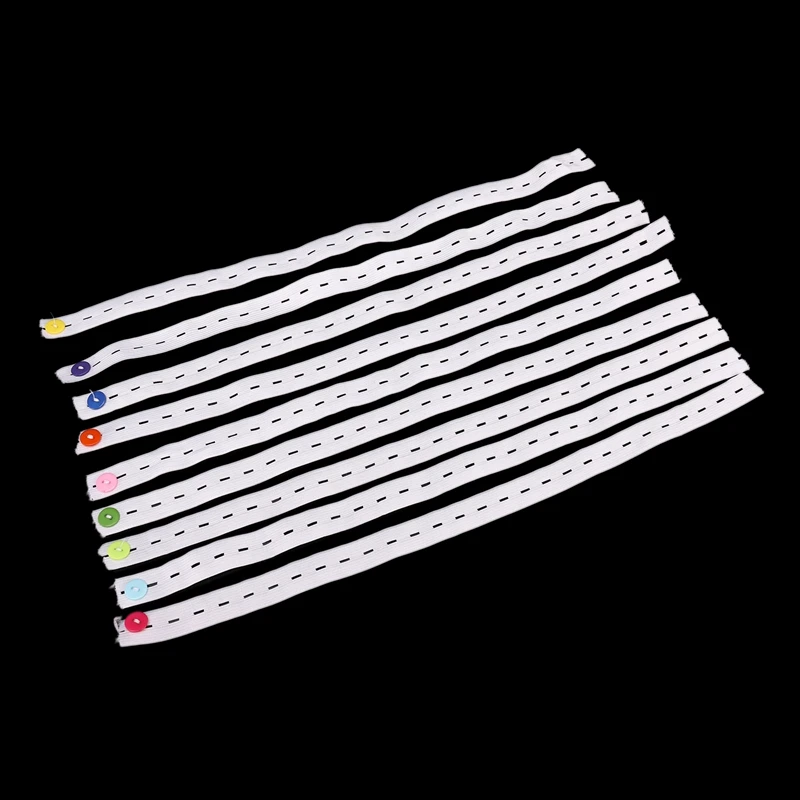 

100 Pack Diaper Belt Diaper Buckle Adjustable Elastic Diaper Fixing Belt Baby Diaper Strap