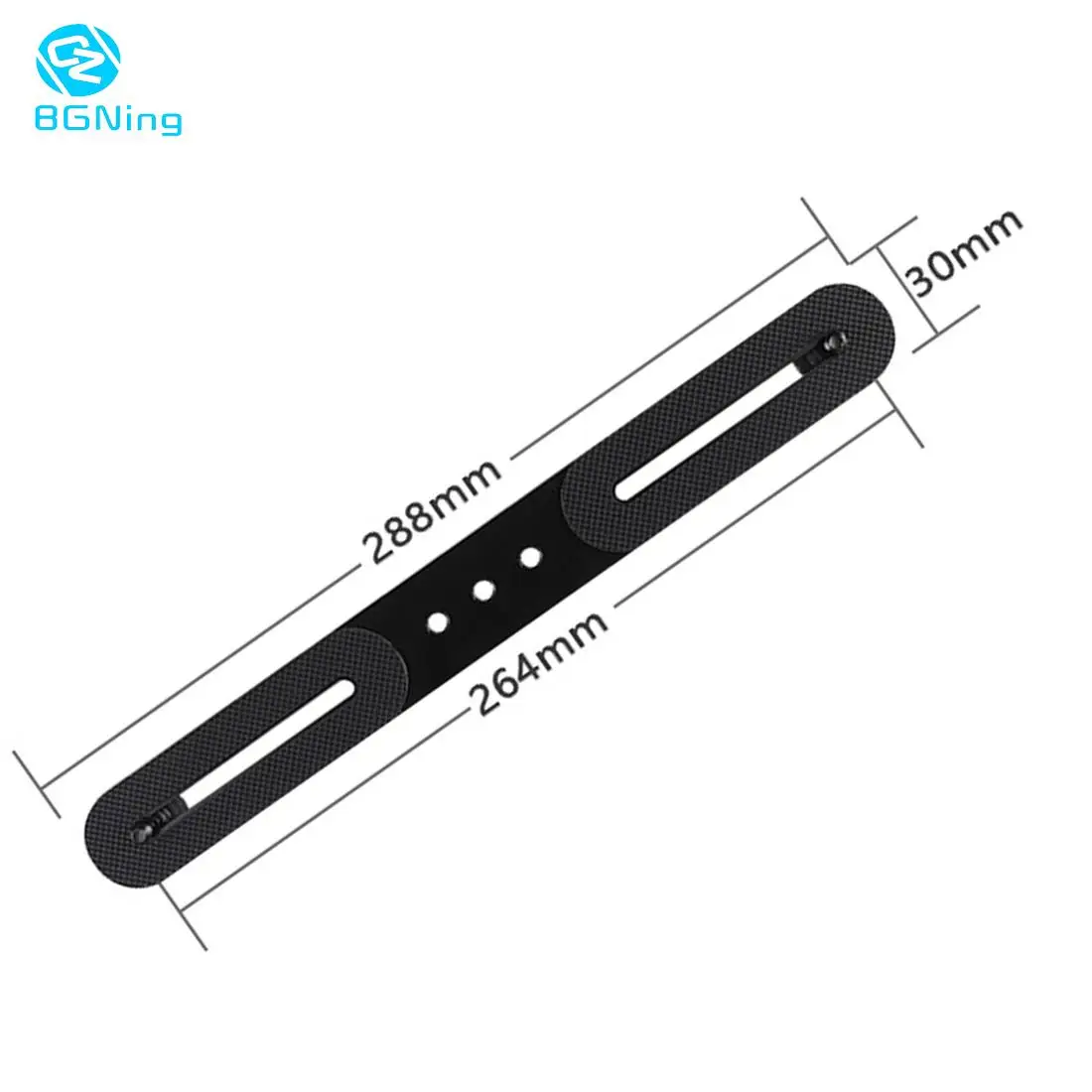 Универсальный кронштейн BGNing для двойной вспышки с 2 винтами-адаптерами 1/4 дюйма