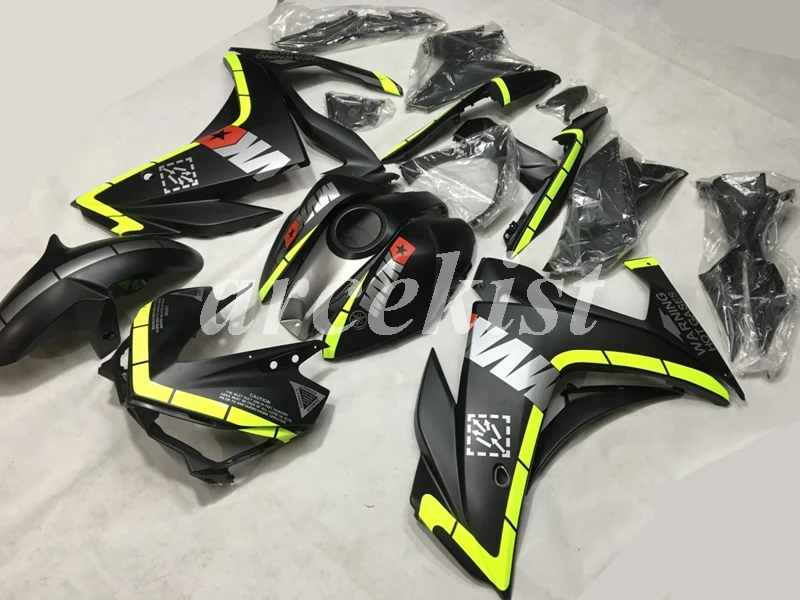 

OEM качественный новый комплект обтекателей ABS для YAMAHA YZF-R3 14 15 16 YZF R3 R25 2014 2015 2016 2017 полный комплект обтекателей черный матовый