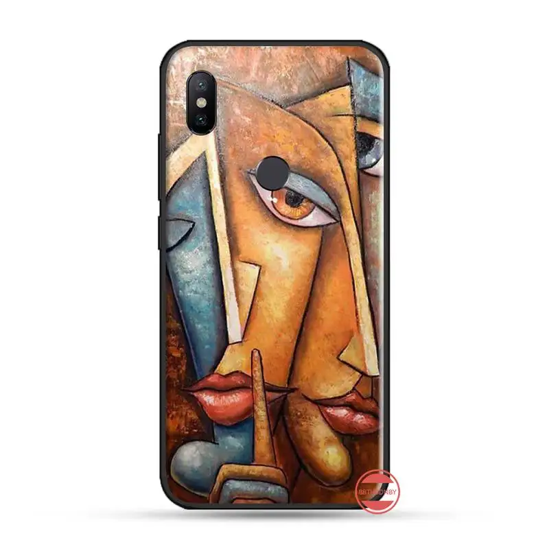 Чехол для телефона с абстрактным изображением Пабло Пикассо бампер Xiaomi Redmi 4x5 plus 6A