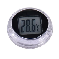 durable digital thermometer clock motorcycle meter waterproof motorbike interior watches instrument accessories 40