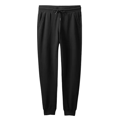 90Black Giordano спортивные женские брюки с эластичной талией на шнурке, из натурального хлопка - Цвет: 90Black
