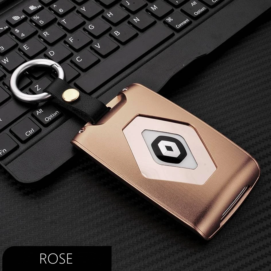 LUNASBORE автомобильный защитный алюминиевый чехол для ключей Renault koleos Kadjar брелок с