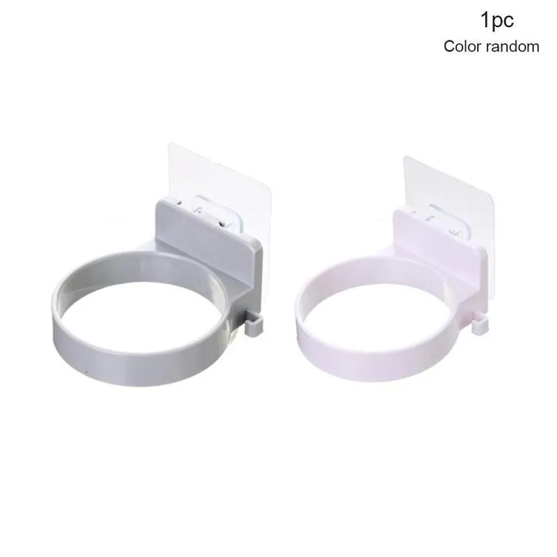 

Multi-function Hair Dryer Rack Bathroom Hanging Seamless Holder Shelf Bathroom Hair Storage Accessory Dryer Storage Wall U3I0