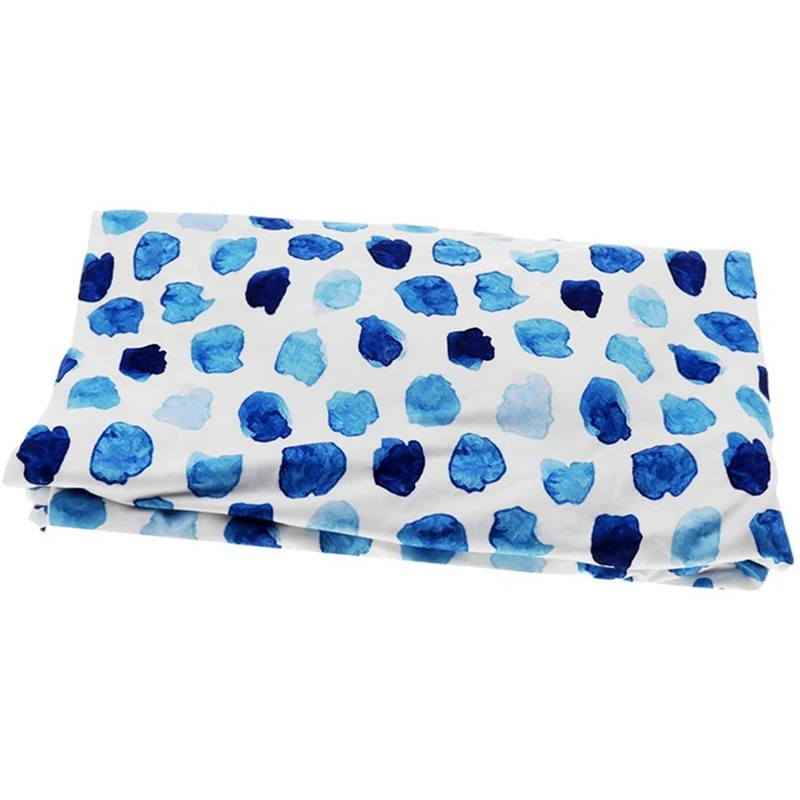 

2x Baby Changing Table Pad Cover Contoured Diaper Change Infant Nappy Changing - Bear & Blue Dot