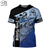 plstar cosmos tuna fishing new fashion menwomen animal t shirt 3d print stylish summer beautiful fish tshirt brand tops style 4