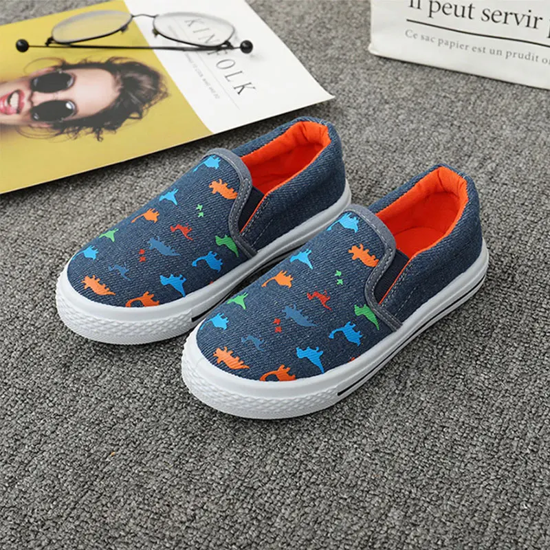 

Children's Flats Shoes Boys Girls Sewing Canvas Child's Shoe Summer/Spring/Autumn Casual Slip on Soft Anti-Slip Kids Footwear