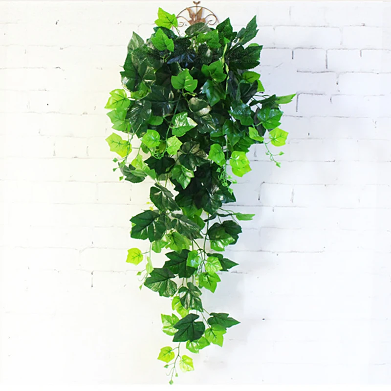 1 шт. 90 см Искусственный Плющ листовые Искусственные растения зеленый гирлянды