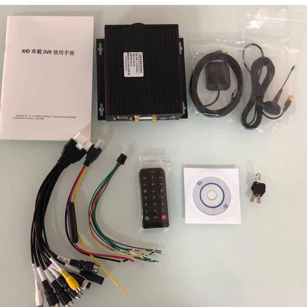 AHD 4 канала 3G 4G WIFI GPS автомобильный черный ящик mdvr SD карта 4ch Мобильный