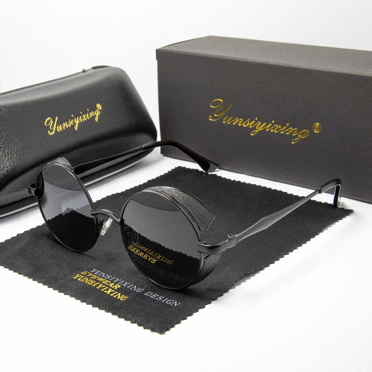 Мужские Винтажные Солнцезащитные очки YUNSIYIXING поляризационные солнцезащитные в