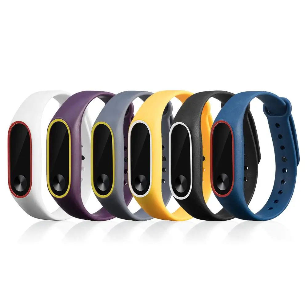 Высококачественный сменный ремешок на запястье с двухцветной крышкой для Xiao mi 2