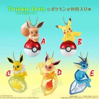 takara tomy pokemon action figure ex cashapou toy pikachu eevee pendant pendant model toy