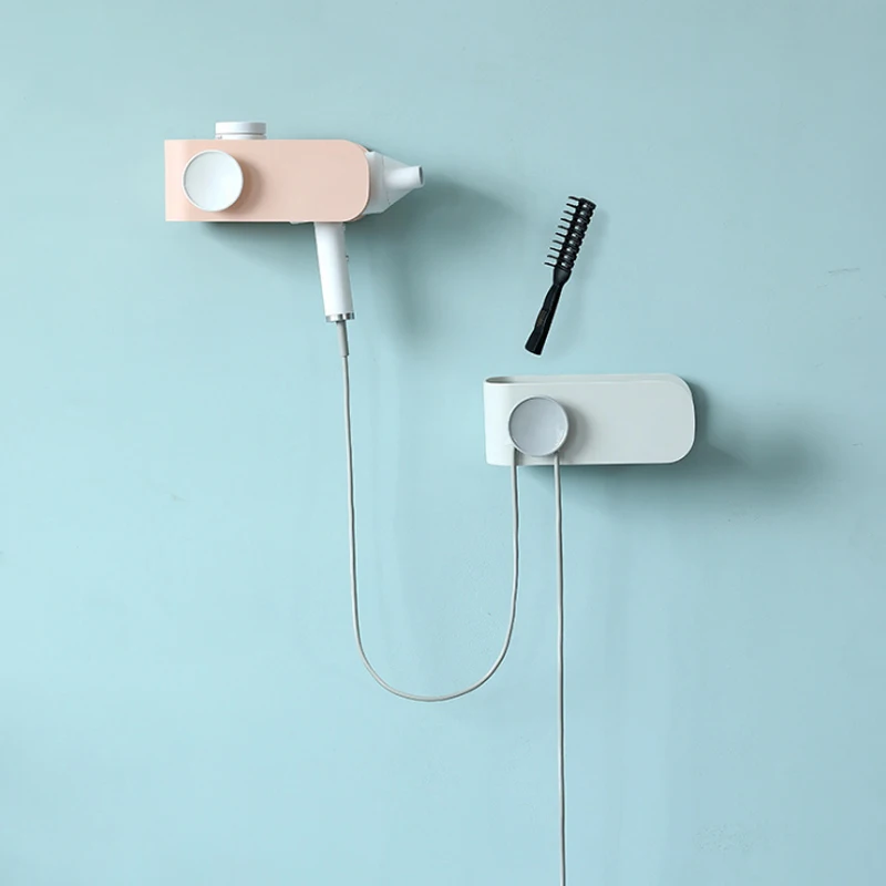 Настенный держатель для сушки волос стойка кистей Плойка завивки выпрямитель