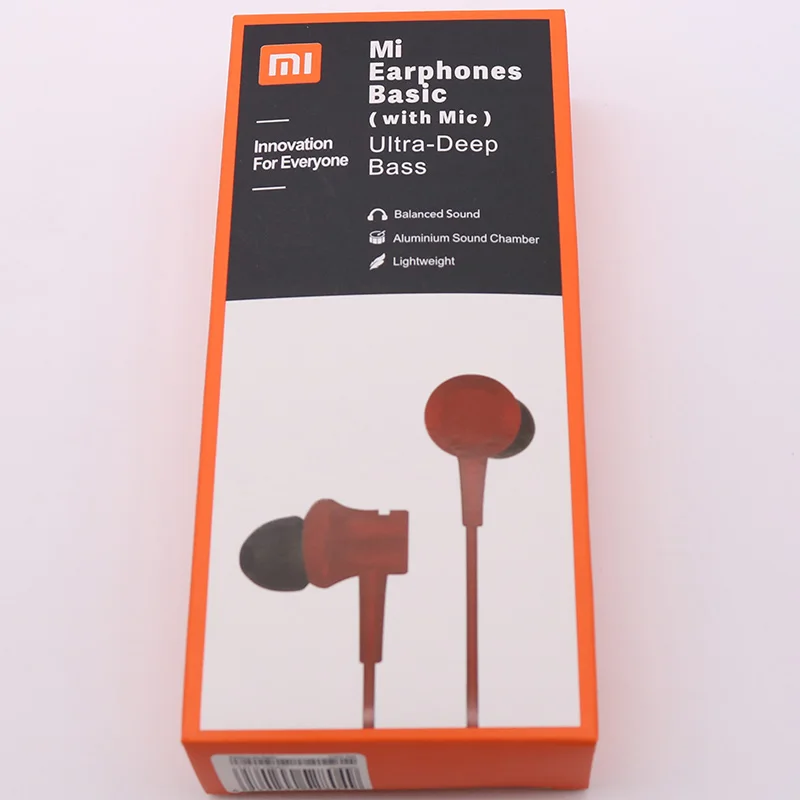 Оригинальные наушники Xiaomi Mi Piston In Ear Fresh Youth версия 3 5 мм цветные с микрофоном 1 4 м
