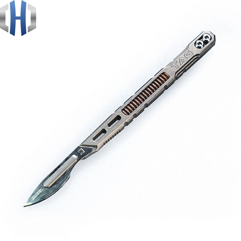 Титановый скальпель GEN2 EDC нож универсальный резак бумаги носить инструменты| |