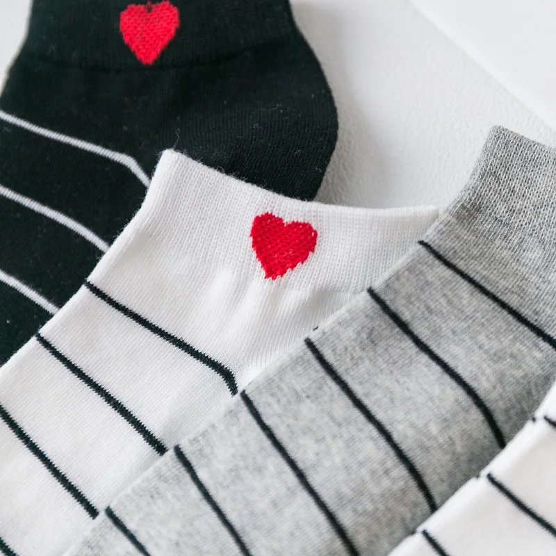 Носки в Корейском стиле весенние и летние милые инди полосатые носки женские