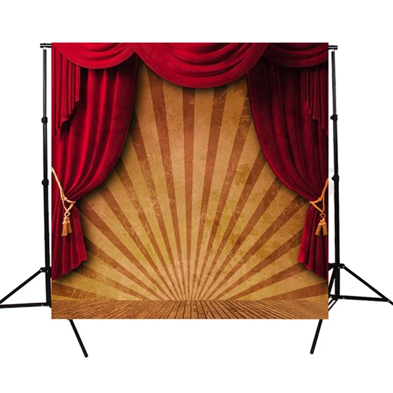 

Circus Curtain Stage Studios Large Photography Background Backdrop Screen Sheet