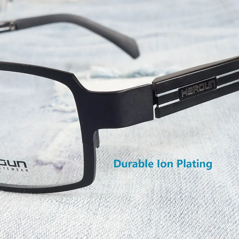Титановые оптические оправы для очков мужские сверхлегкие негабаритные очки по