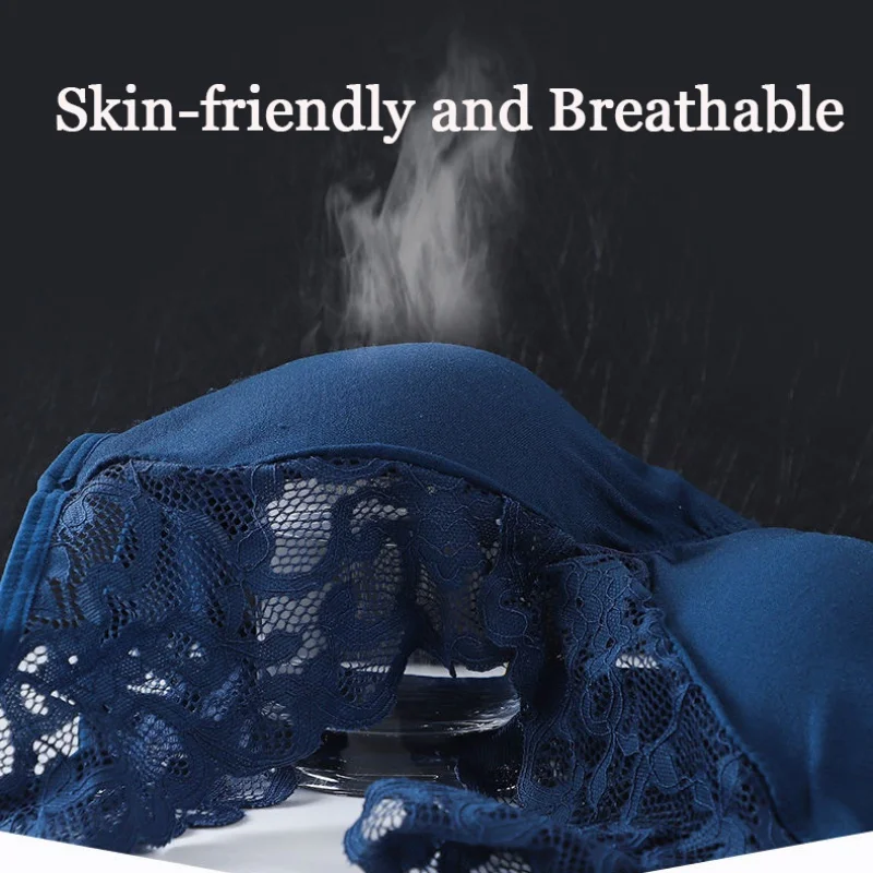 

3PCS/Lot Sexy Women Deep V Neck Lace Bras Push Up Padded Bra Seamless New Bralette Breathable Fitness Gym Bra Vest