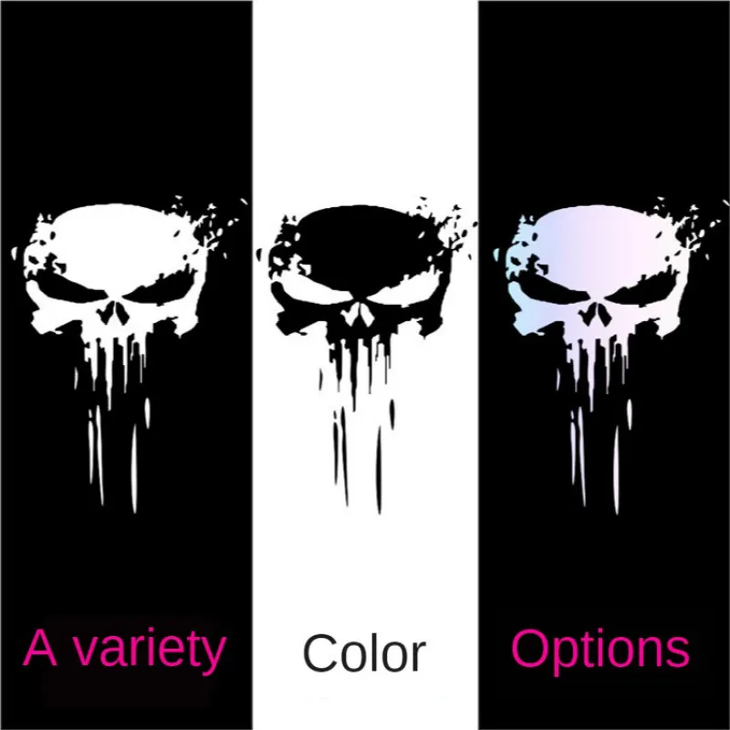 Автомобильные наклейки черепа Виниловая наклейка с мотоциклами бак стикеры