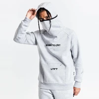 autumn sports hooded street wear fashion casual hoodie brand gym fitness exercise male tops jogger jumper new mens clothing