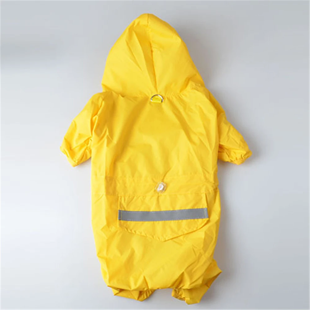 Уличный дождевик для собак водонепроницаемая одежда домашних животных