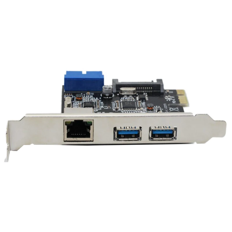 Адаптер Ethernet с 3 портами USB 0 Мбит/с PCI-E на RJ45 | Компьютеры и офис