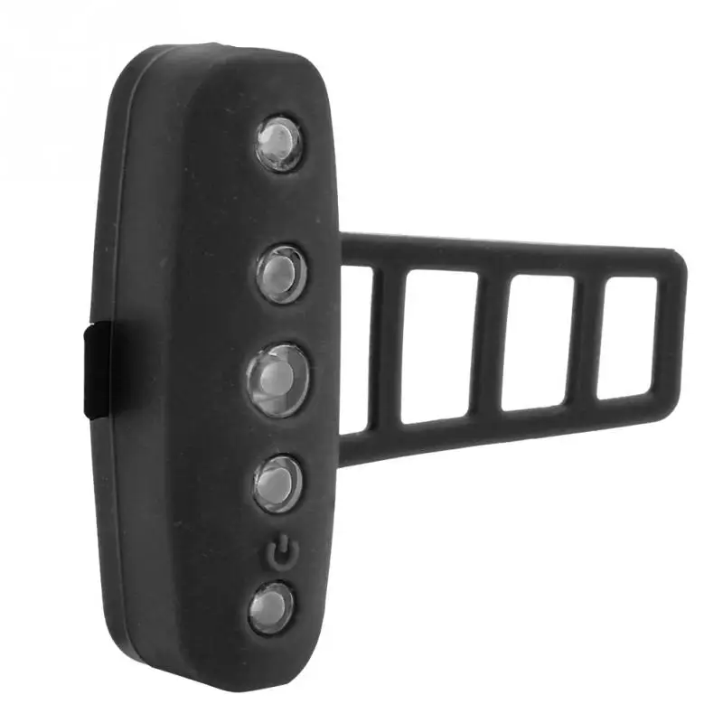 Bicycle Light Silicone Rear Mountain Road Bike USB Charging Warning Lamp Ultra Bright Tail | Спорт и развлечения