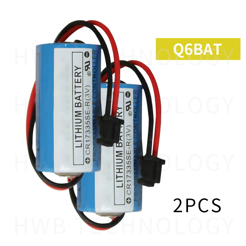 2 упаковки новый оригинальный комплект для Mitsubishi 3 в CR17335 Q6BAT CNC литиевая батарея