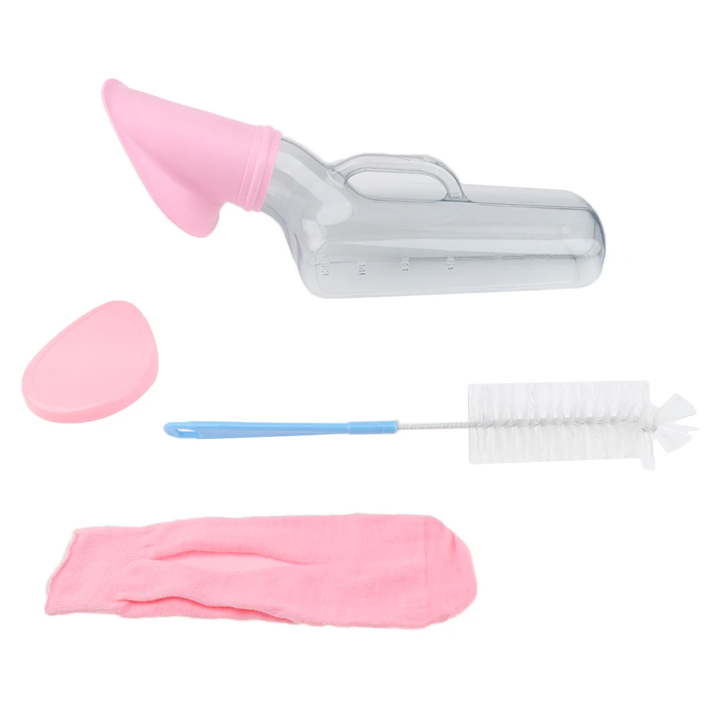 

Portable Female Car Urinal Bottle Emergency Toilet Pouch Elderly Chamber Pot