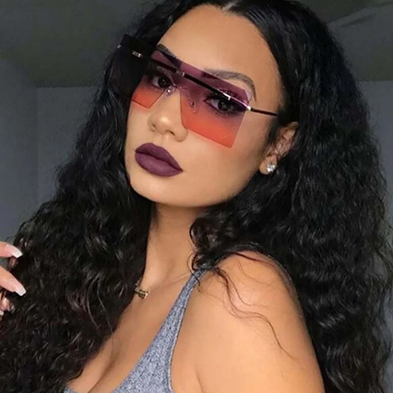 

Flat Top Lens Ready Stock Women Men Designer Oversized Shades Sunglasses Sun Glasses
