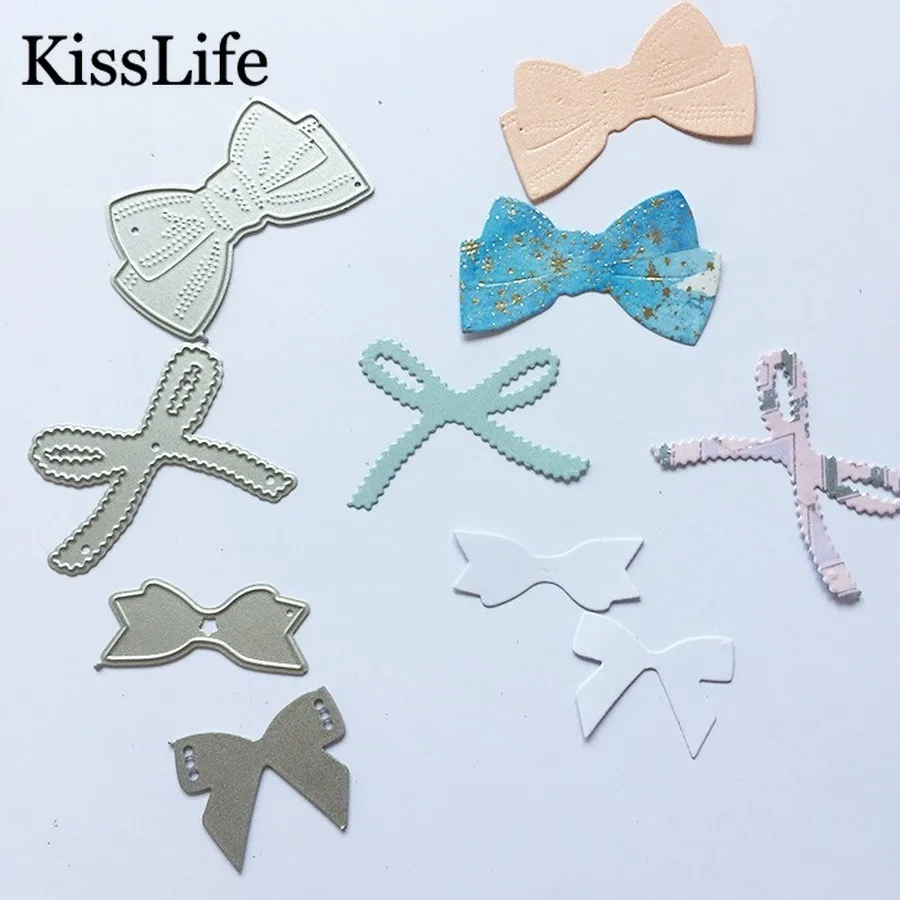 4 шт./упак. металлические режущие штампы с бантиком мини насадки Kscraft для