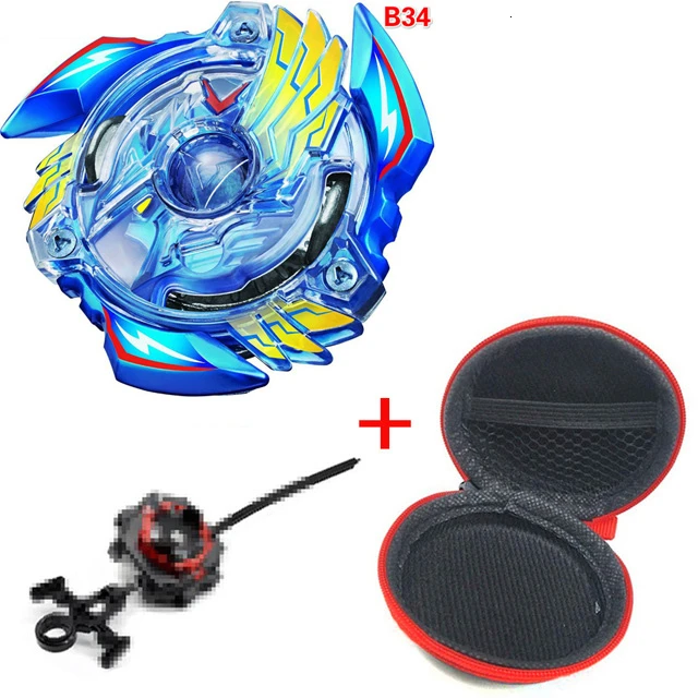 B34With Launcher Beyblade Burst Turbo B-150 B-148 B-149 B-145 B-144 металлическое лезвие Арена каких-либо излучатель может сочетаться одежда на Рождество игрушки подарки - Цвет: B34With Launcher