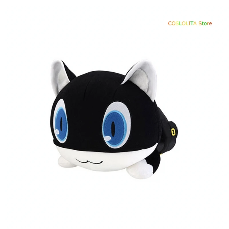 

Anime Persona 5 Morgana Black Cat Short Plush Doll Pillow Cute Toys Cartoon Cushion Birthday Xmas Gifts