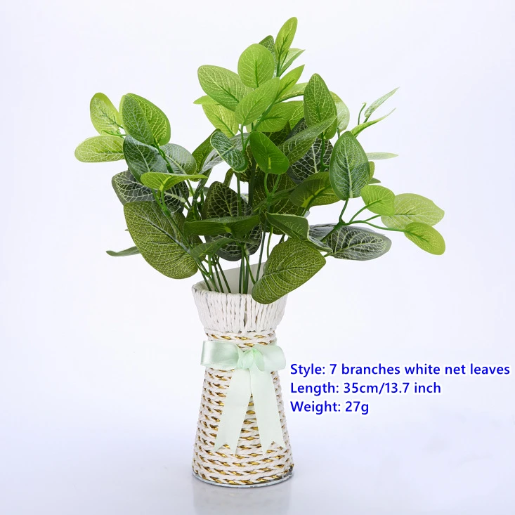 

Artificial Single Branch Persian Leaf Green Dill Red Heart Small Fake Plant Office Desktop Decoration Home Decor Green Ornaments