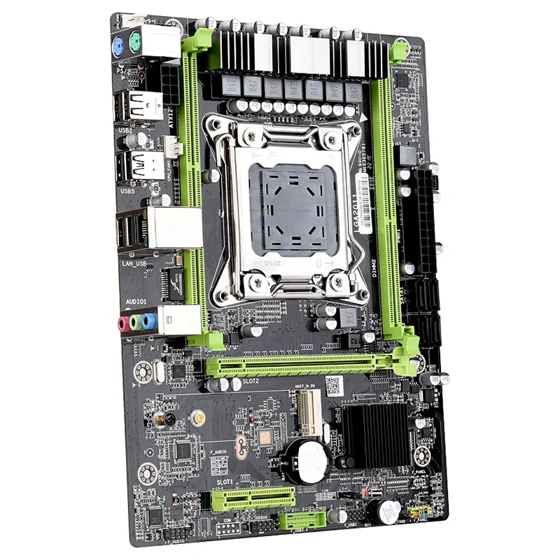Материнская плата X79 M2 LGA2011 комбинированный комплект с ЦП 2x8 ГБ 16 DDR3 ОЗУ 2 ch 1600 МГц ECC