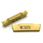 10 шт., карбидные вставки MGMN300 M NC3020, высококачественные MGMN 300, отрезные и канавочные токарные инструменты, детали ЧПУ и прорезные инструменты