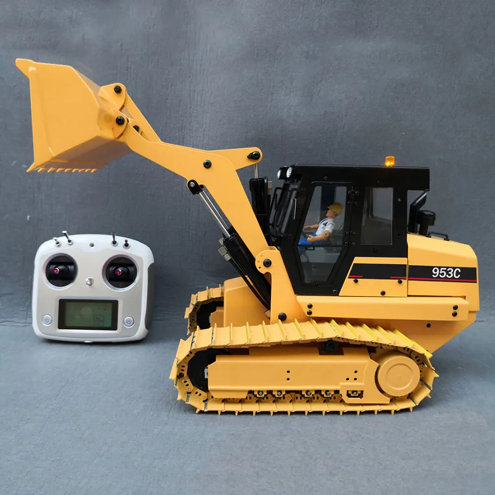 1/14 RC гидравлический гусеничный погрузчик модель 953C|Радиоуправляемые автомобили|